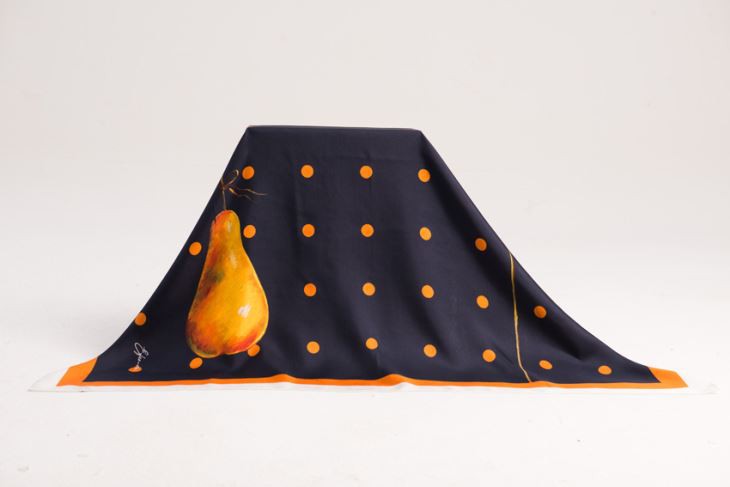 Large Square 100% Silk Scarf