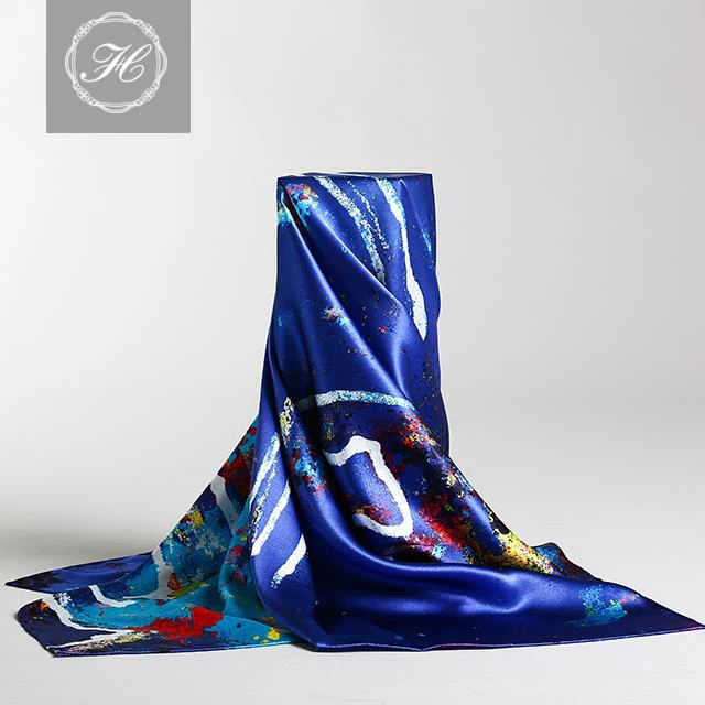 Real Silk Head Scarf